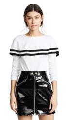 Paradised Ruffle Sweatshirt