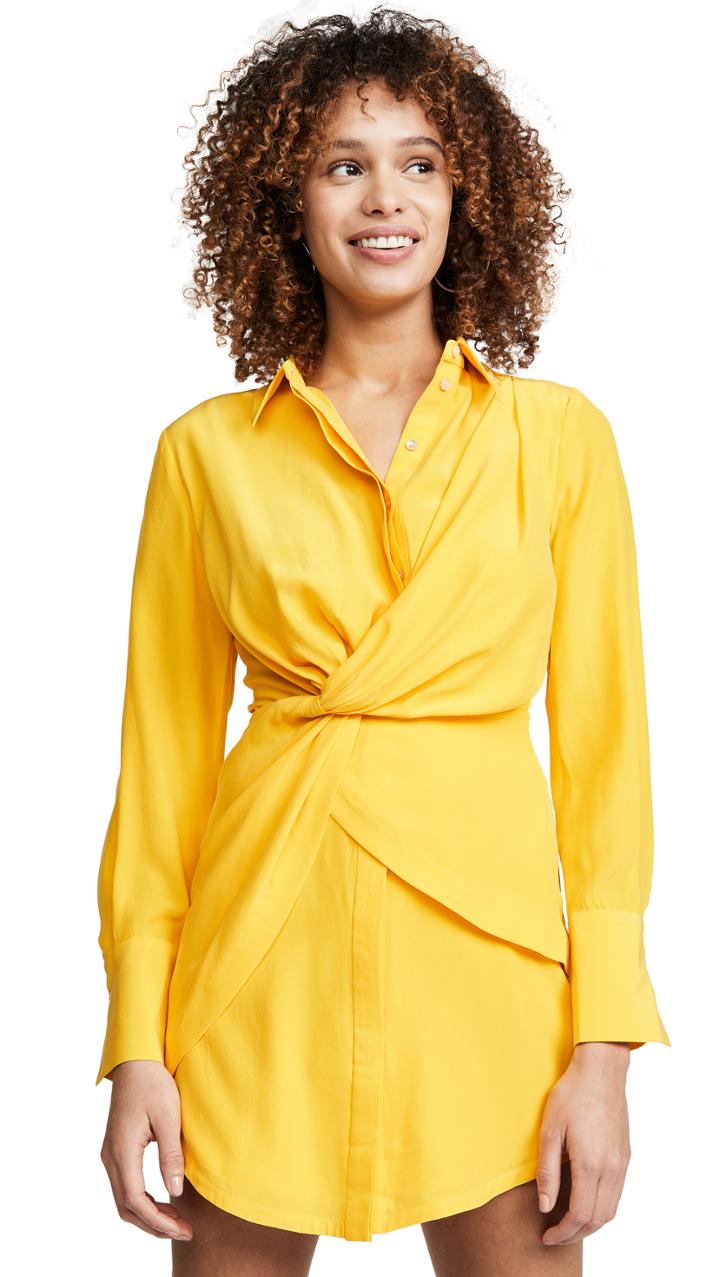 Acler Alma Silk Shirtdress
