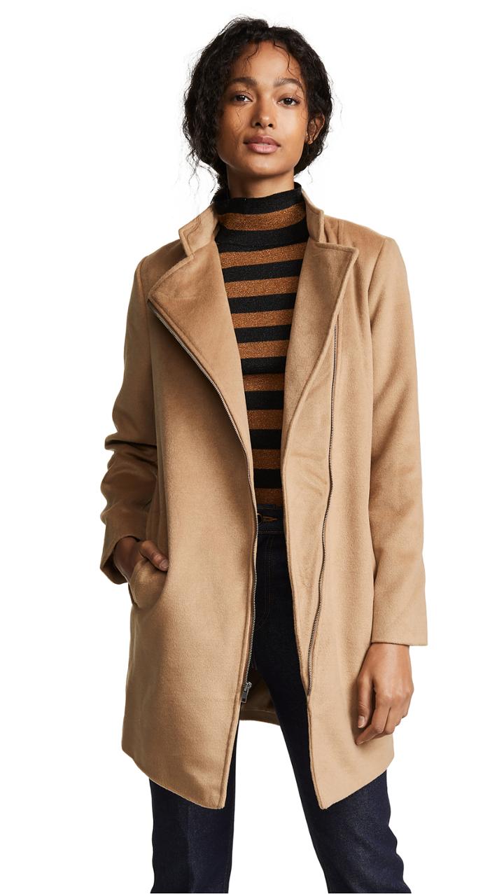 Bb Dakota Jack By Bb Dakota Zip To My Heart Coat