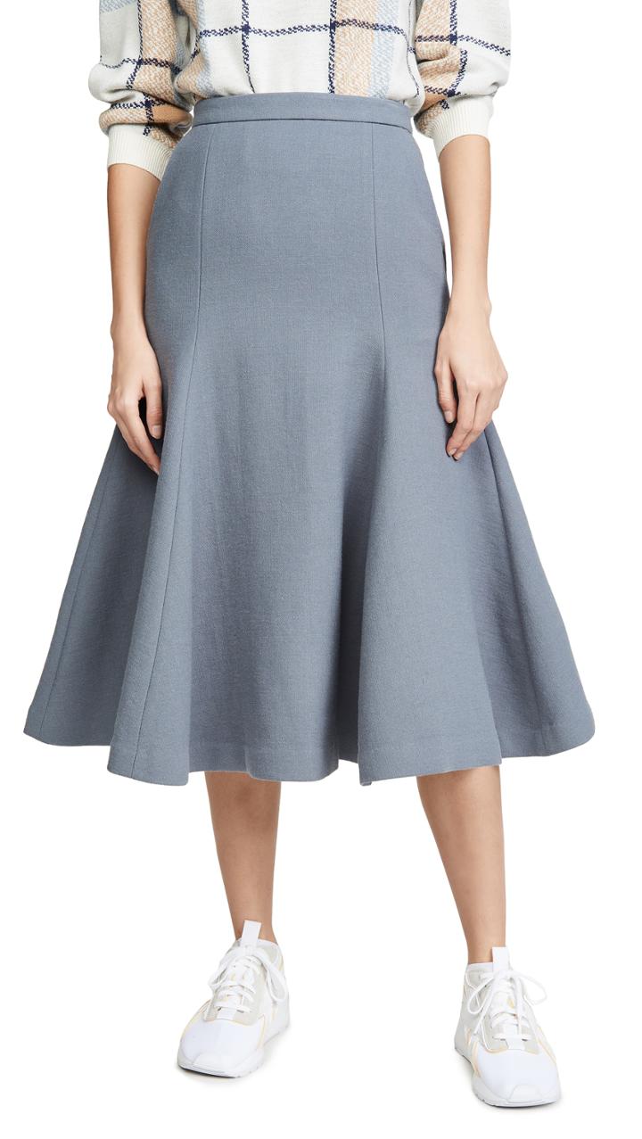 Pushbutton Flare Volume Skirt
