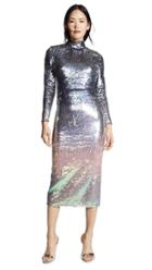 Temperley London Ruth Sequin Fitted Dress