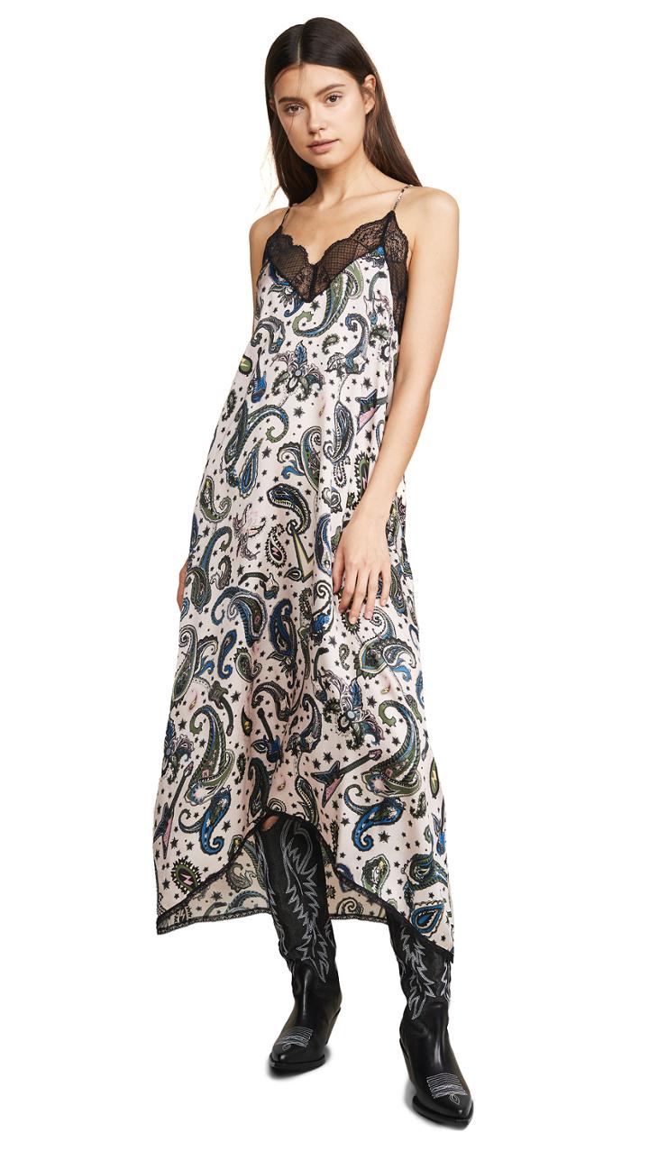 Zadig Voltaire Risty Paisley Dress