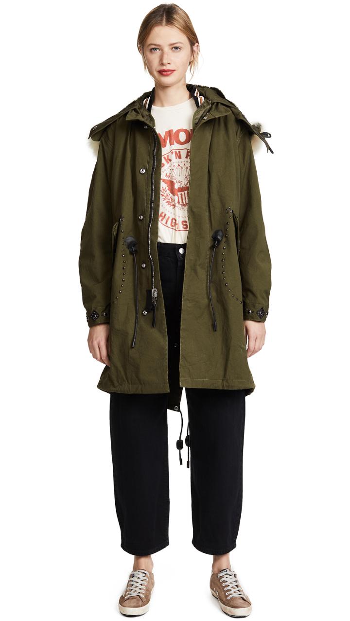 Coach 1941 Embellished Parka