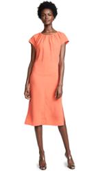 Diane Von Furstenberg Pintuck Block Dress