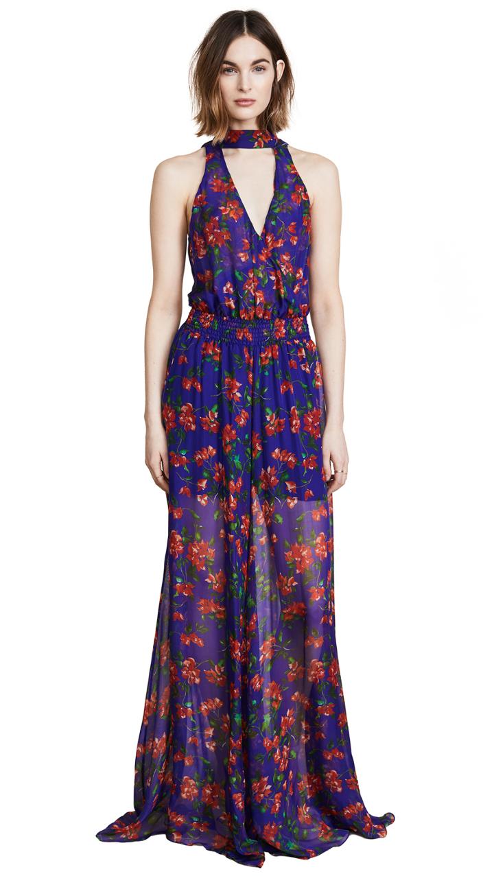 Caroline Constas Lia Halter Jumpsuit