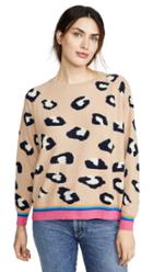 Jumper 1234 Multi Rib Leopard Cashmere Swearer