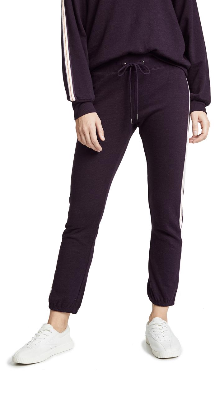 David Lerner Classic Joggers With Taping