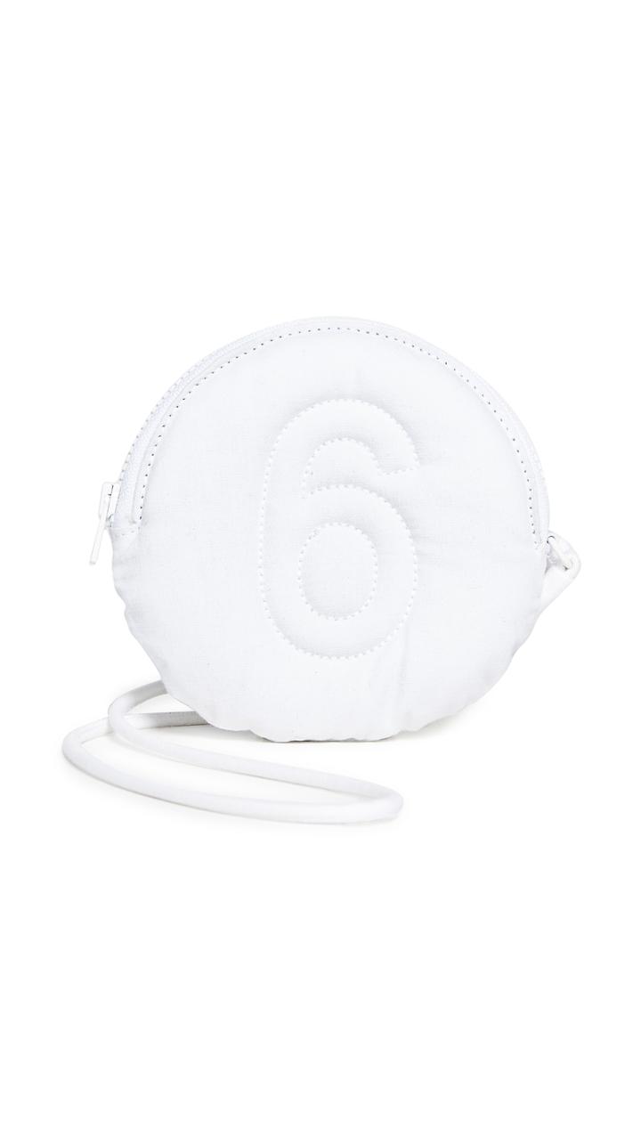 Mm6 Maison Margiela Embroidered 6 Pouch