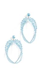 Jacquemus Les Boucles Cristalli Swarovski Crystal Earrings