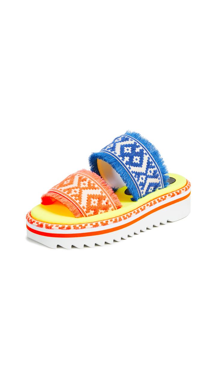Suecomma Bonnie Ethnic Platform Slides