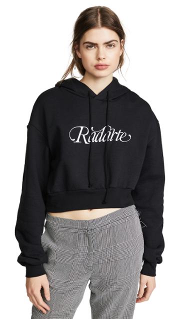 Rodarte Cropped Radarte Hoodie