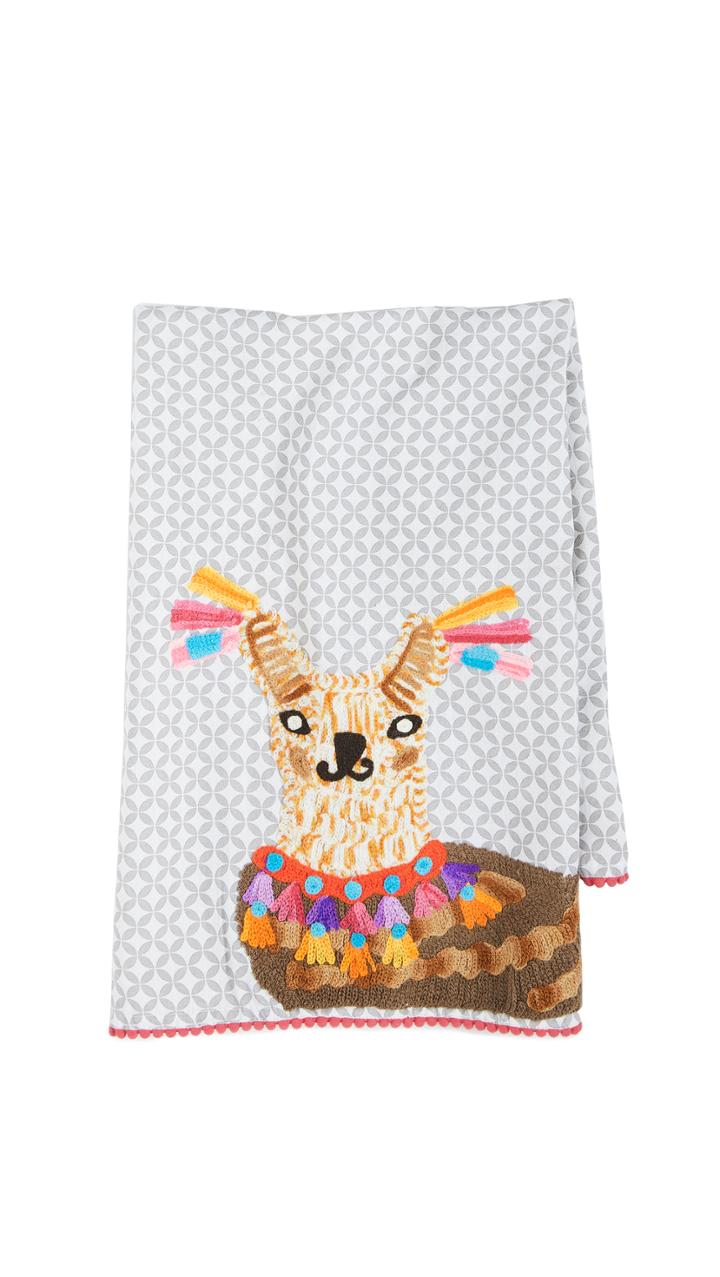 Shopbop Home Shopbop @home Lama In The Farm Tea Towel