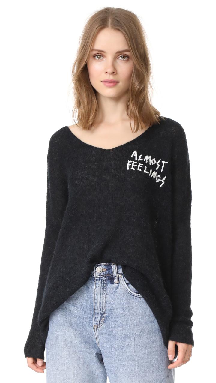 Wildfox Almost Feelings Beyond Sweater