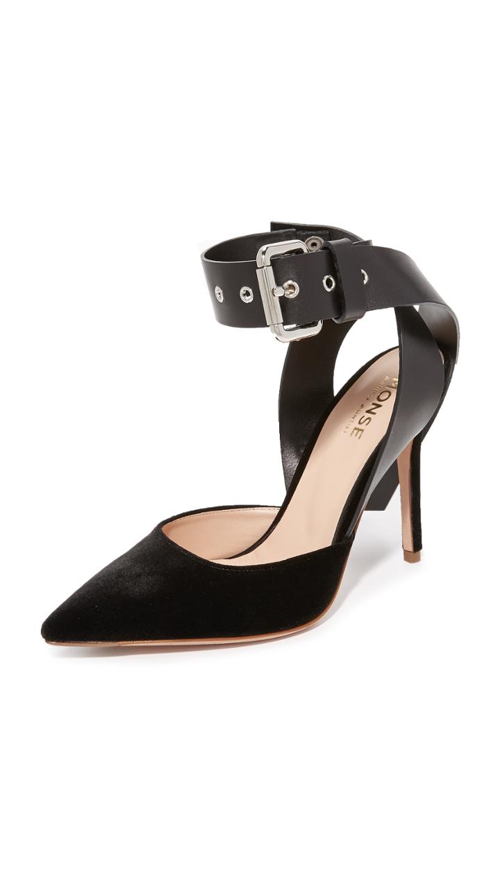 Monse Velvet Heels