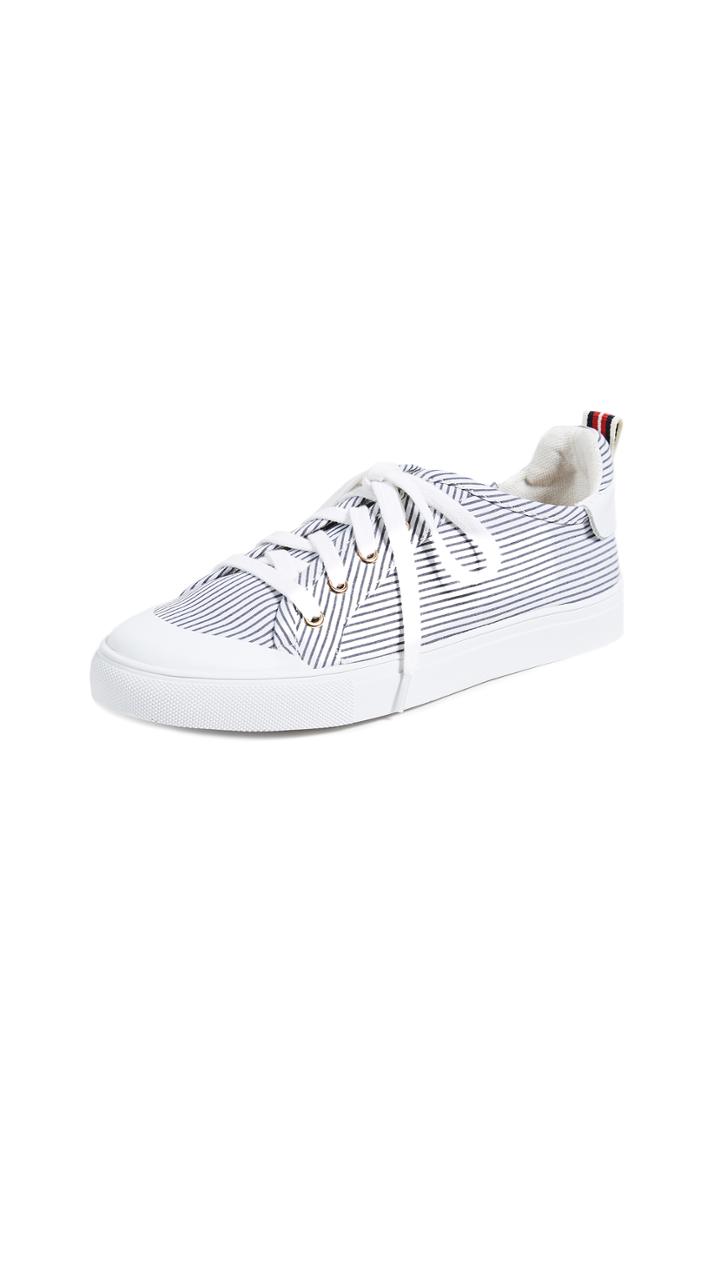 Jaggar Lace Me Up Stripe Sneakers