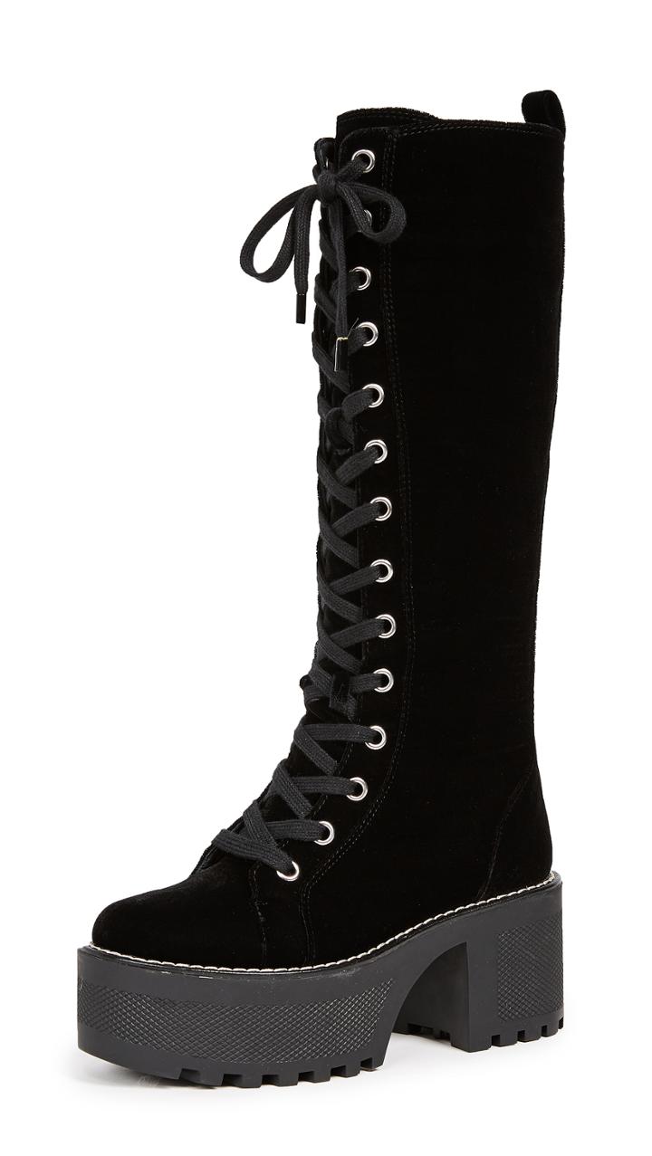 Alice Olivia Raye Platform Boots