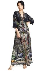 Camilla Button Dress With Square Sleeve