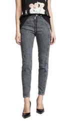 M I S B H V Denim Motorcycle Trousers