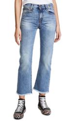 R13 High Rise Camile Double Shredded Jeans