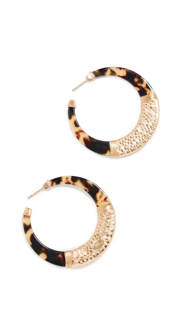 Gas Bijoux Lodge Hoop Earrings