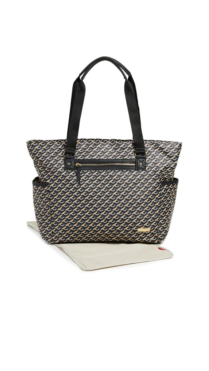 Skip Hop Deco Saffiano Tote