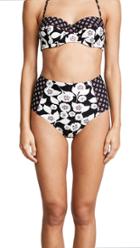 Kate Spade New York Aliso Beach High Waist Bikini Bottoms