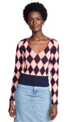 Cedric Charlier Argyle Sweater