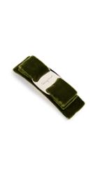 Salvatore Ferragamo Velvet Bow Barret