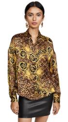Versace Jeans Couture Printed Button Down