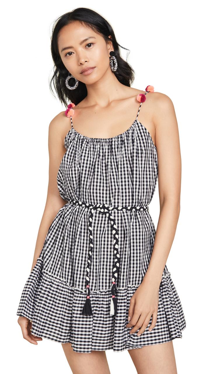 Kos Resort Gingham Mini Dress