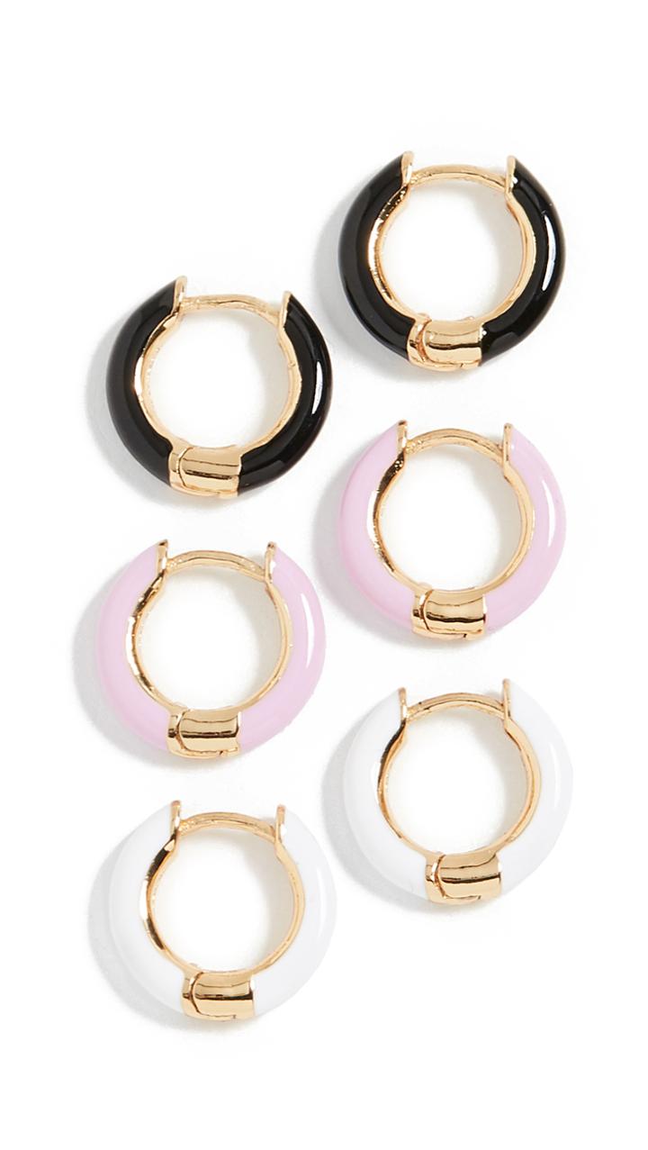 Baublebar Huggie Earring Set Of 3