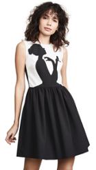 Boutique Moschino Silhouette Mini Dress