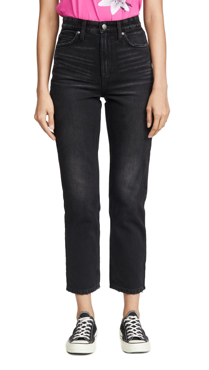 Lee Vintage Modern High Rise Straight Leg Ankle Jeans