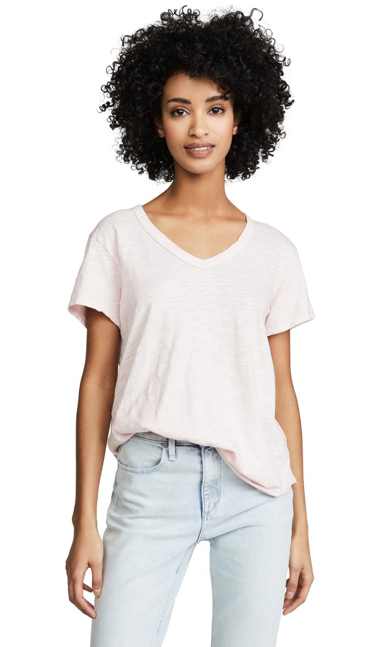 Wilt Raw V Neck Tee