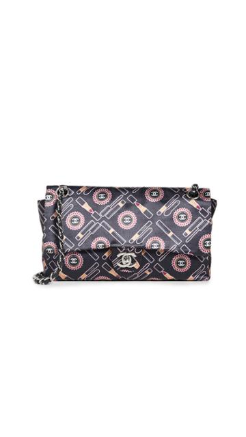 What Goes Around Comes Around Chanel Multi Satin Lip Bag