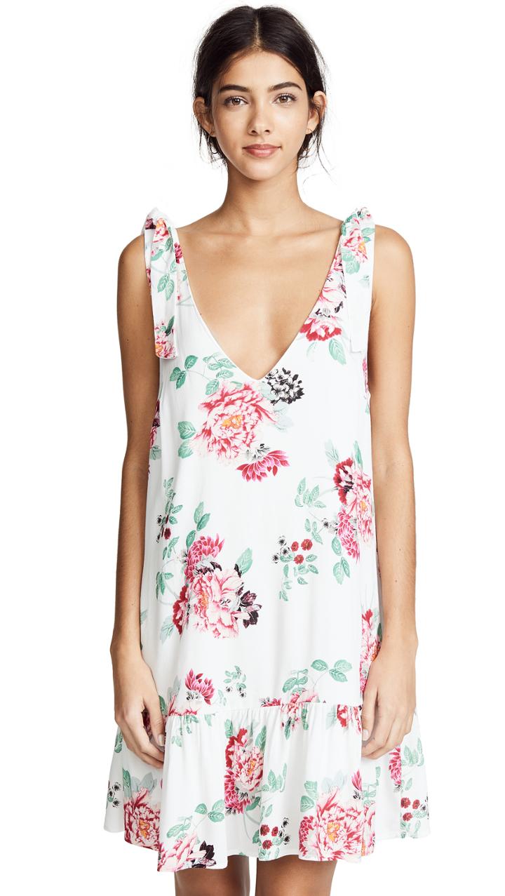 Minkpink Pretty Petals Drop Waist Dress