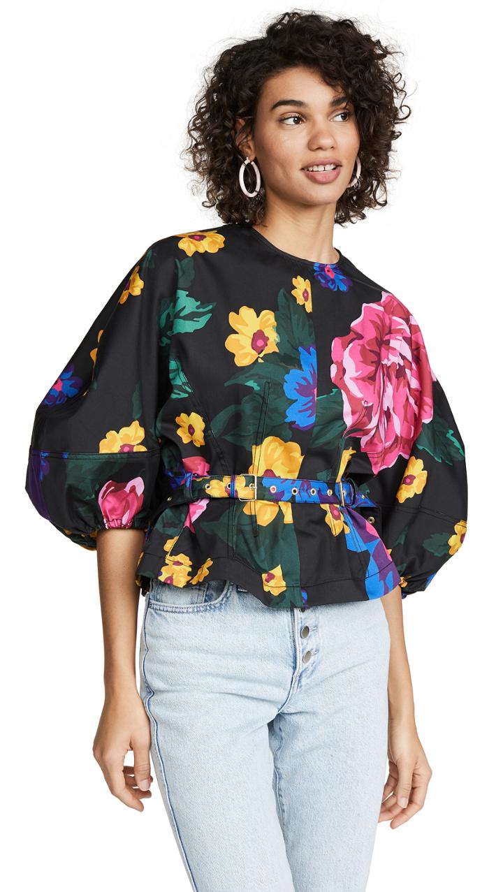 Marques Almeida Curved Sleeve Top