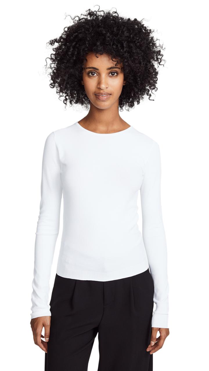 Vince Shrunken Crew Neck Sweater