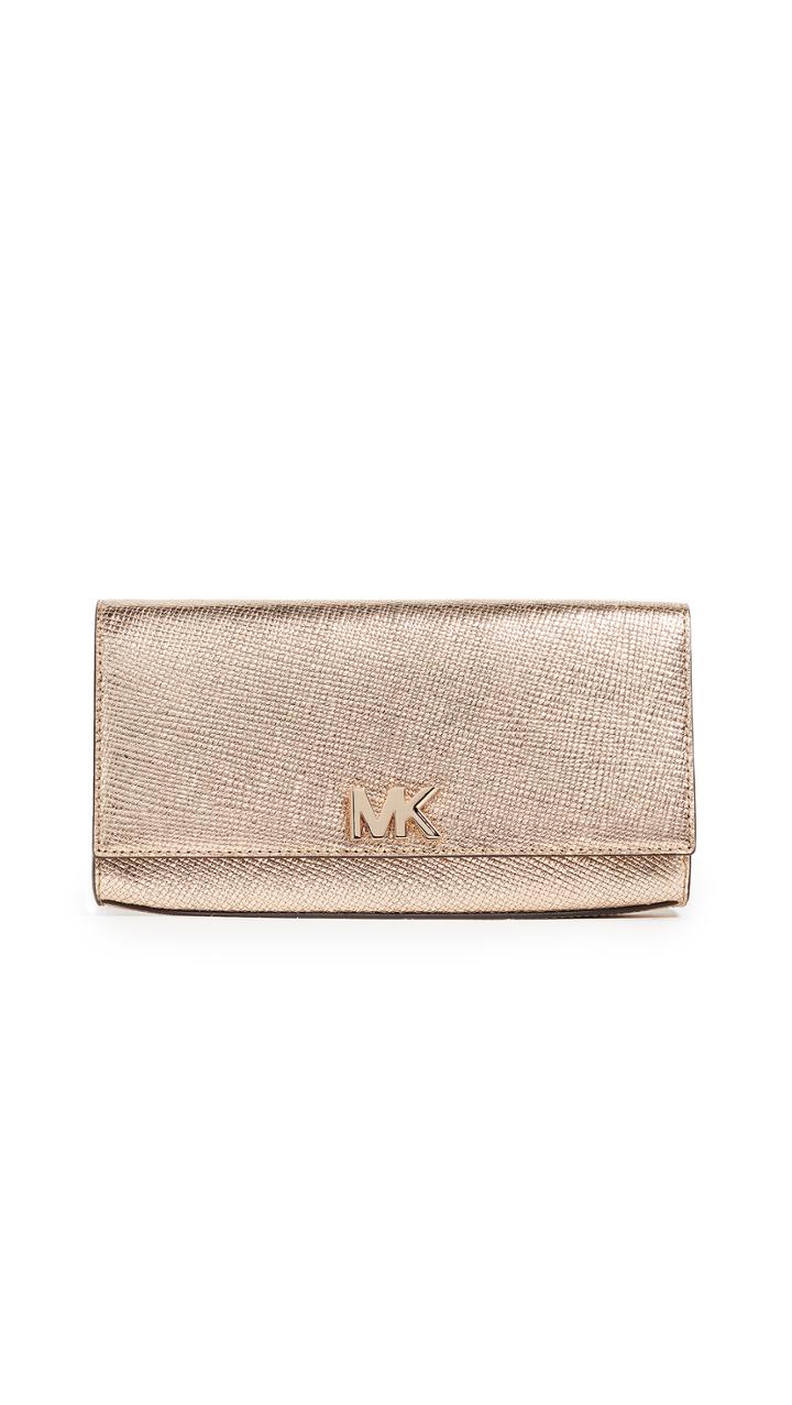 Michael Michael Kors Mott Large Clutch With Chain