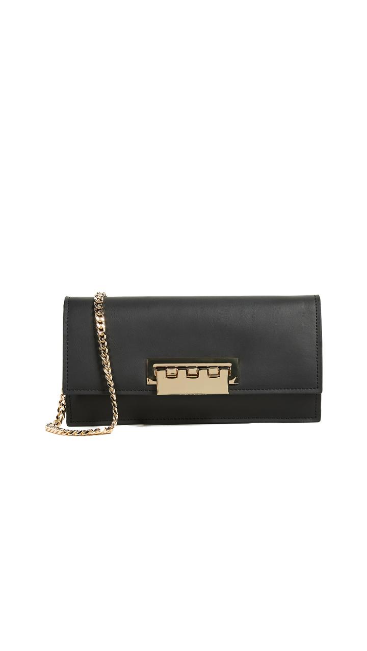 Zac Zac Posen Earthette Flat Clutch Crossbody