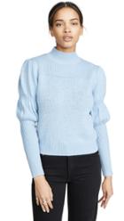 Derek Lam 10 Crosby Puff Sleeve Sweater