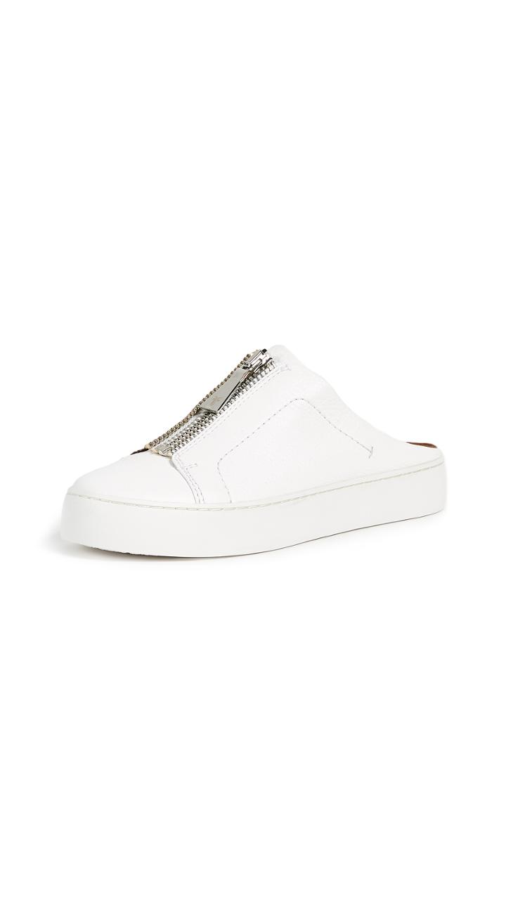Frye Lena Zip Mule Sneakers