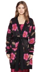 La Double J Mohair Cardigan Coat