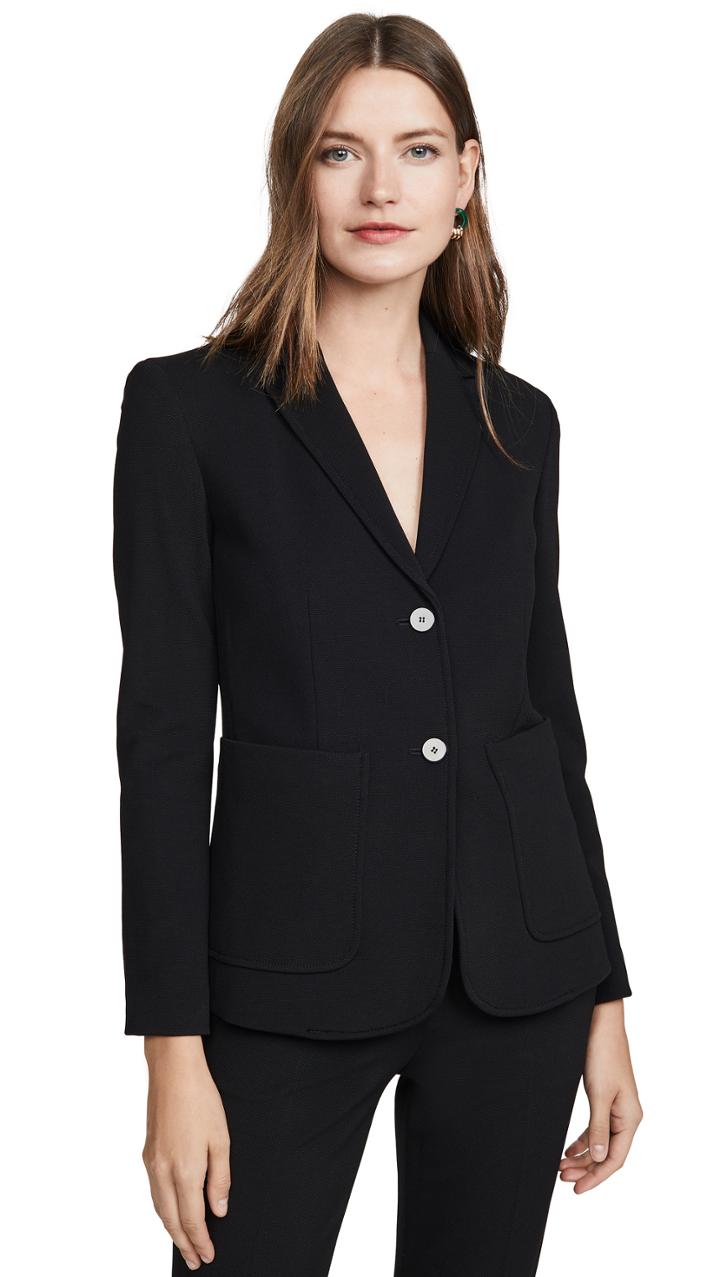 Theory Knit Classic Shrunken Jacket