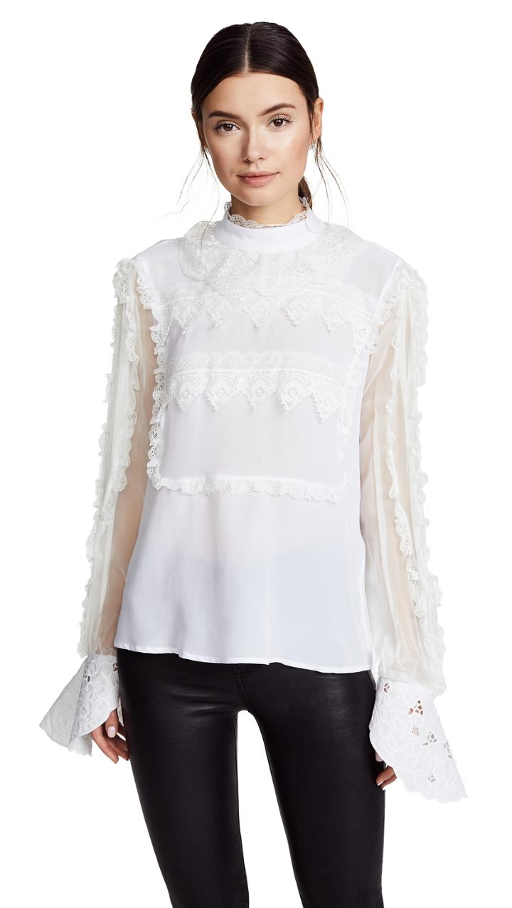 Preen By Thornton Bregazzi Bloom Blouse
