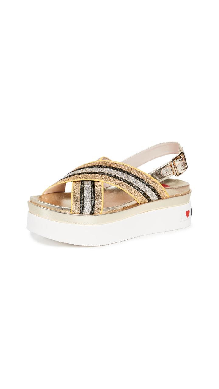 Moschino Love Moschino Flatform Sandals
