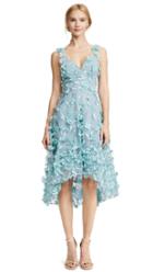 Marchesa Notte High Low Cocktail Dress