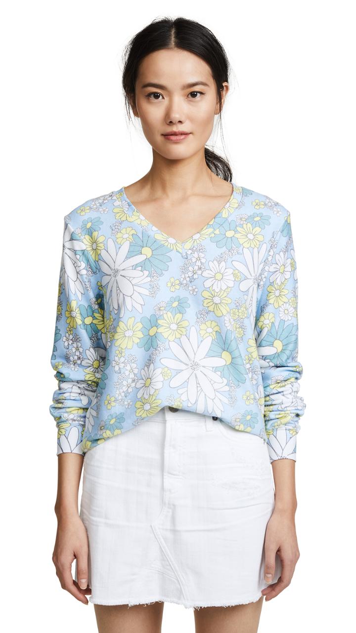Wildfox Medley Long Sleeve Tee