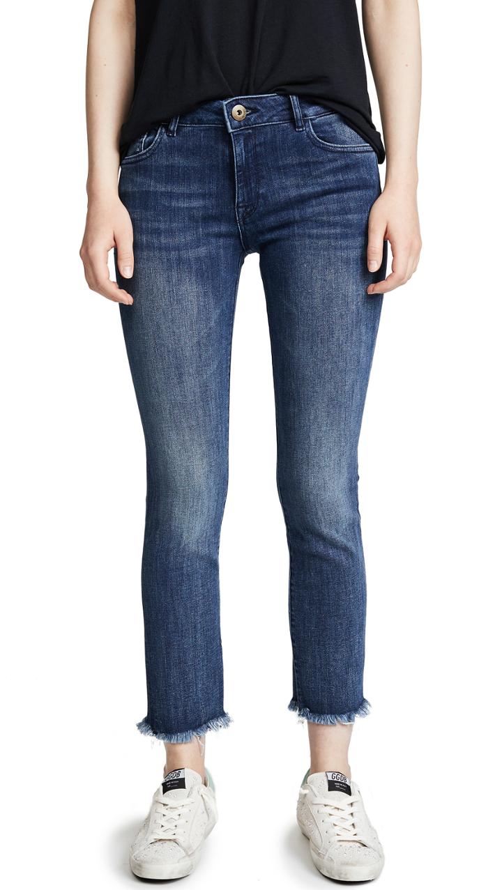 Dl1961 Mara Instasculpt Straight Cropped Jeans