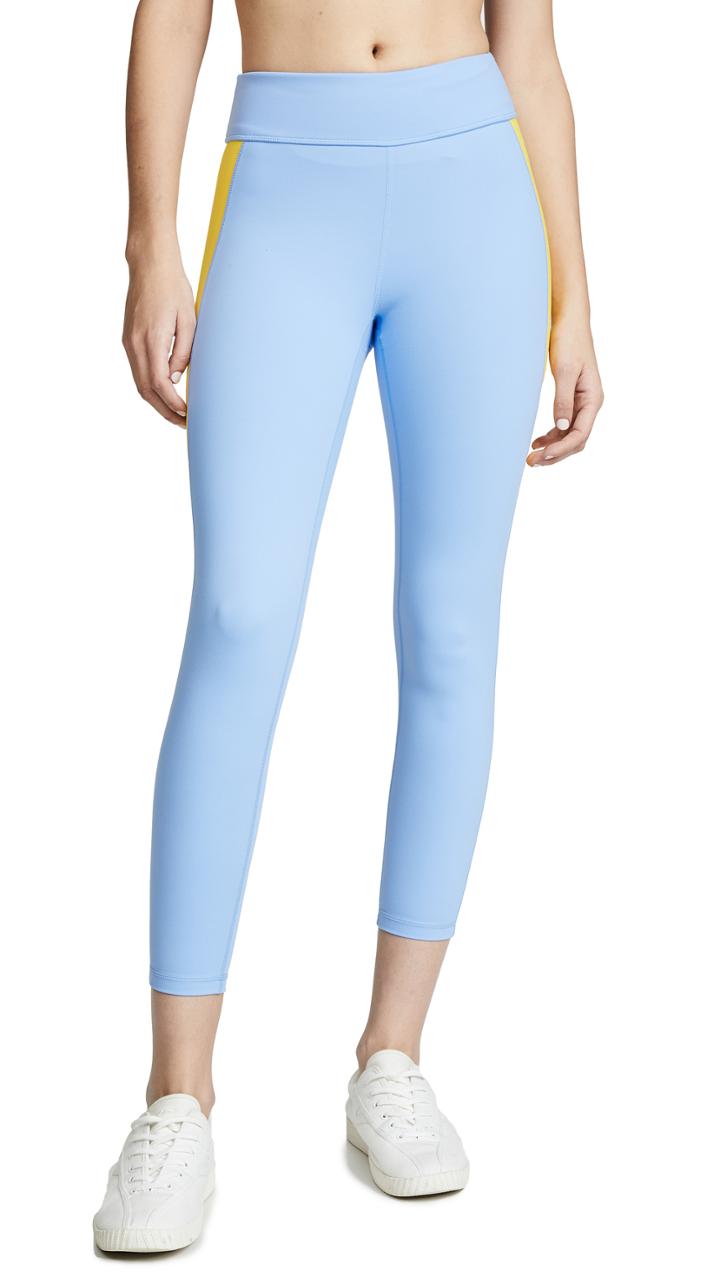 Tory Sport Colorblock 7 8 Leggings